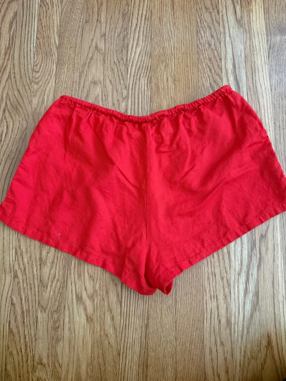 J. Crew red nautical casual warm weather shorts Small